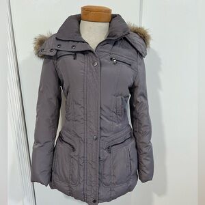 Marc New York by Andrew Marc Beautiful Down Puff Jacket Genuine Coyote Fur Trim